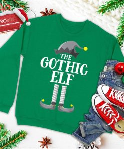 gothic black elf matching family group christmas party pj ugly christmas sweatshirt 4 gUhbm