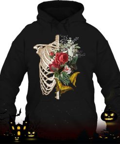 gothic skeleton floral costume halloween shirt 910 dTuW1
