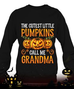 grandma halloween the cutest little pumpkins call me grandma shirt 595 Jqos9