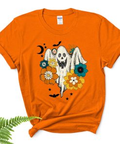 groovy vintage floral ghost cute halloween season spooky ghost shirt 18 fmdu9g