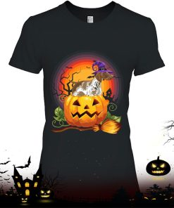 gsp witch pumpkin halloween dog lover costume shirt 729 AzrBx