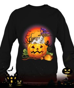 gsp witch pumpkin halloween dog lover costume shirt 731 LlKTy
