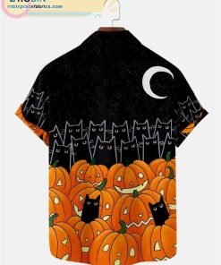 halloween black cat and pumpkin shirts 180 QstlO