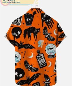 halloween casual short sleeve hawaiian shirts 244 J50FH