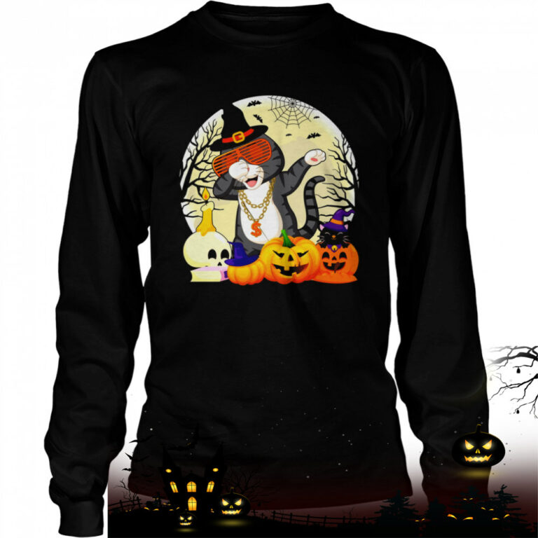 Halloween Cat Dad Shirt