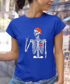 halloween costume rocker rocker skeleton hand rock shirt 184 tkgg26