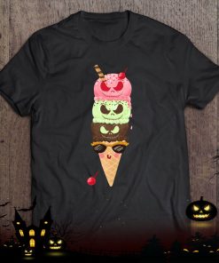 halloween creepy face for ice cream lovers shirt 528 a4pgy