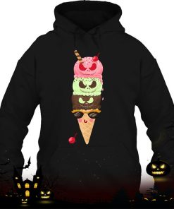 halloween creepy face for ice cream lovers shirt 530 Cy5xC