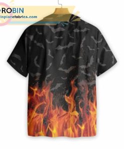 halloween firefighter casual short sleeve hawaiian shirts halloween 239 hffPl