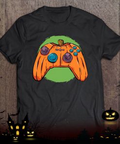 halloween gamer costume pumpkin men boys video controller shirt 1264 IviBs