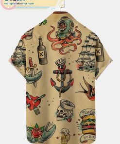 halloween hawaiian short sleeve shirt 238 B5Lbg