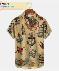 Halloween Hawaiian Short Sleeve Shirt Halloween Hawaiian Short Sleeve Shirt