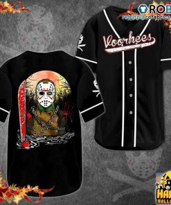 Halloween Jason Voorhees Baseball Jersey Shirt