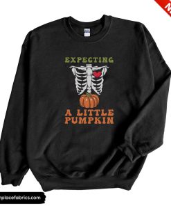 halloween pregnancy expecting pumpkin funny halloween maternity announcement sweatshirt sucnz4