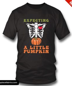 halloween pregnancy expecting pumpkin funny halloween maternity announcement t shirt hf5dwv