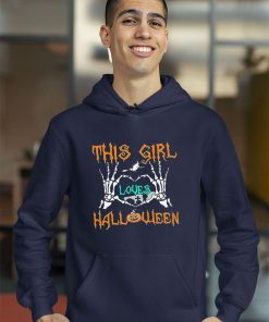 halloween pumpkin and loves graphic shirt 1 QCSRK