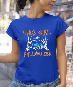 halloween pumpkin and loves graphic shirt 5 LwUBt