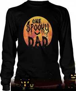 halloween single dad one spooky dad scary horror night shirt 1372 iTncn