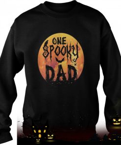 Halloween Single Dad One Spooky Dad Scary Horror Night Shirt