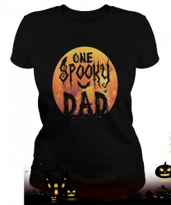 halloween single dad one spooky dad scary horror night shirt 54 9xZxb