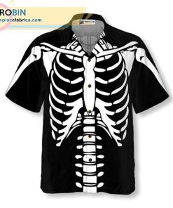 Halloween Skeleton Costume Shirt Casual Short Sleeve Hawaiian Shirts Halloween Skeleton Costume Shirt Casual Short Sleeve Hawaiian Shirts
