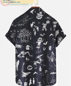 Halloween Skull Special Edition Hawaiian Short Sleeve Shirt