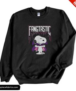 halloween snoopy peanuts halloween snoopy fangtastic sweatshirt mnwiwl