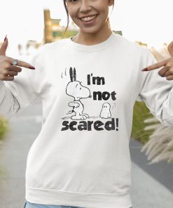 Halloween Snoopy Peanuts Halloween Snoopy I’m Not Scared Shirt