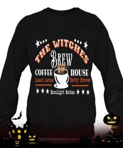 halloween witches brew coffee house for coffee lovers shirt 326 ObkWW