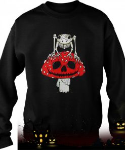 Happy Halloween Cottagecore Skeleton Frog Skull Mushroom Goth Halloween Shirt Happy Halloween Cottagecore Skeleton Frog Skull Mushroom Goth Halloween Shirt