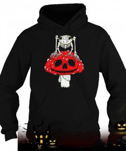 happy halloween cottagecore skeleton frog skull mushroom goth halloween shirt 1439 HDixt