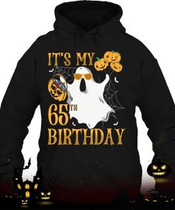 happy halloween its my 65th birthday funny 65 years old shirt 546 oyofg