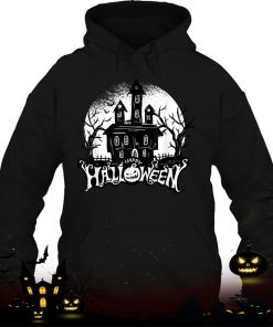 happy halloween lazy halloween costume spooky haunted house shirt 534 ltTln