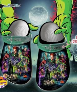 Halloween Clogs – Personalized Hocus Pocus Halloween Sanderson Sisters Hocus Pocus Characters Crocs Shoes