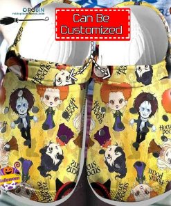 Halloween Clogs – Personalized Hocus Pocus Pattern Crocs Shoes
