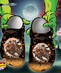 Halloween Clogs – Personalized Hocus Pocus Sanderson Sisters Crocs Shoes