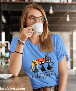 hocus pocus the black cats halloween shirt 3 5RhrM