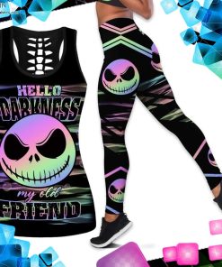 hologram jack skellington tank top legging hello darkness my old friend 68 VAoP7