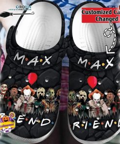 Halloween Clogs – Personalized Horror Friends Scary Faces Crocs Shoes