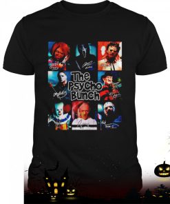 Horror Halloween The Psycho Bunch Signatures Shirt