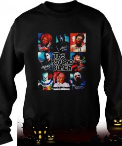 horror halloween the psycho bunch signatures shirt 1402 0YiI0