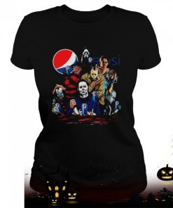 horror movie characters drink pepsi halloween shirt 48 6LFuT