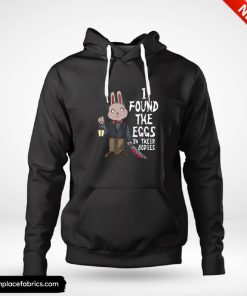 horror movie i found the eggs in their bodies scary easter bunny costume hoodie nzfziu