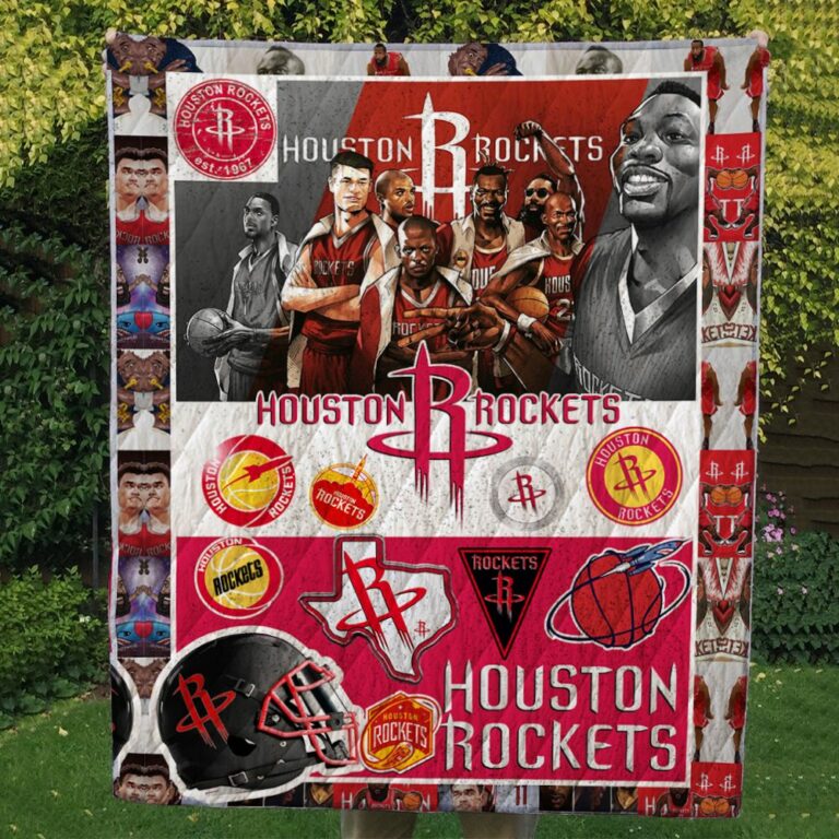 Houston Rockets Quilt Blanket