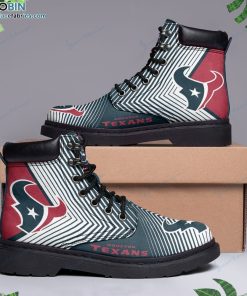 Houston Texans Custom Printed Martin Boots RBPL47 Houston Texans Custom Printed Martin Boots RBPL47