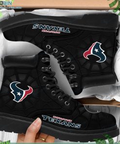 Houston Texans Custom Printed Martin Boots RBPL352