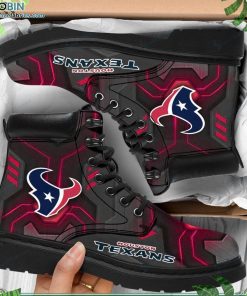 Houston Texans Custom Printed Martin Boots RBPL209 Houston Texans Custom Printed Martin Boots RBPL209
