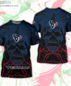 Houston Texans T-Shirt Halloween Pumpkin Skull – AOP Tshirt Houston Texans T-Shirt Halloween Pumpkin Skull – AOP Tshirt