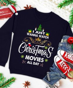 humor xmas movie santa lover costume2C funny christmas movies ugly christmas sweatshirt 4 CpwSN