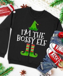 im the bossy elf matching family group christmas ugly christmas sweatshirt 1 f8FwD